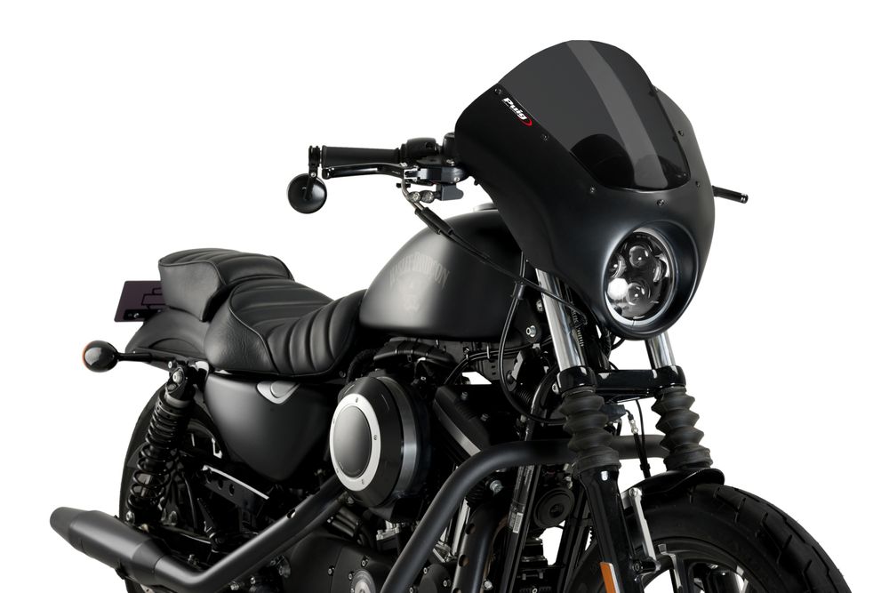 PUIG 21097F Dark Night  passend fuer HARLEY DAVIDSON SPORTSTER 883 IRON XL883N Stark getönt