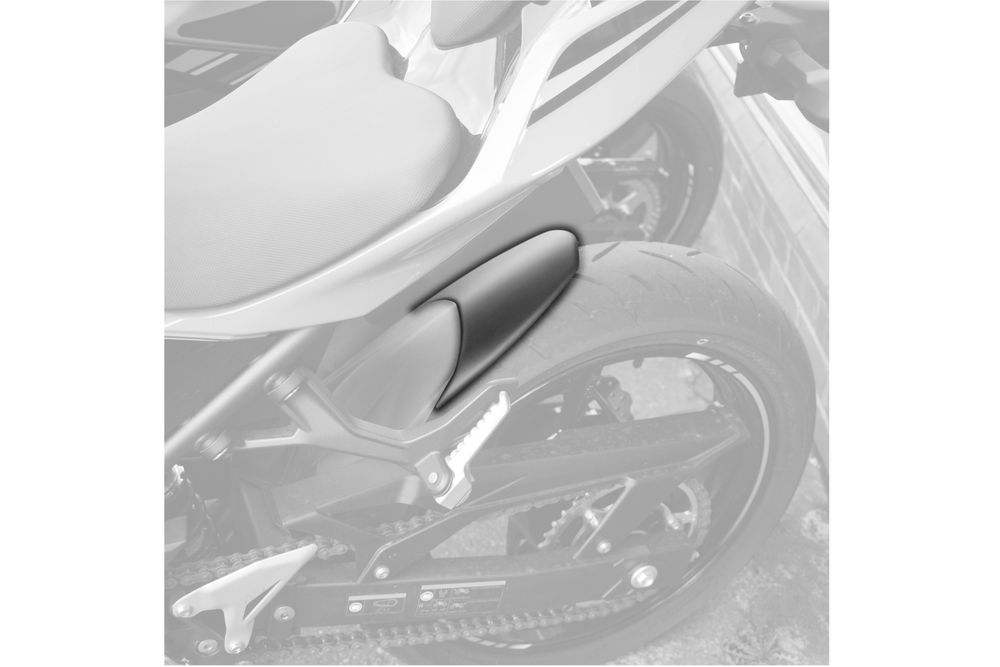 PUIG 1811J Kotflügelverlängerung  passend fuer KAWASAKI NINJA 400 Mattschwarz
