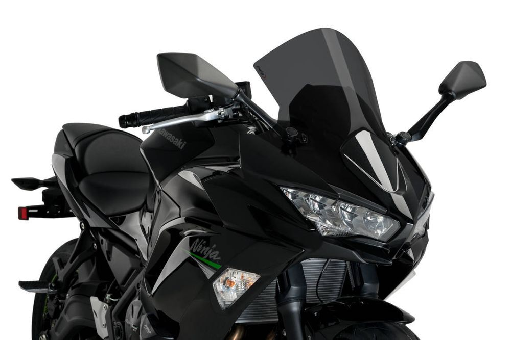 PUIG 3880F R-Racer Scheibe  passend fuer KAWASAKI NINJA 650 Stark getönt
