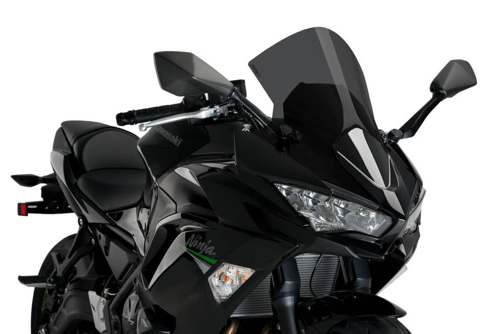 PUIG 3880F R-Racer Scheibe  passend fuer KAWASAKI NINJA 650 Stark getönt