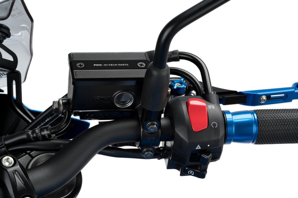 PUIG 9270N Vorderer Bremsflüssigkeitsbehälterdeckel  passend fuer SUZUKI SV650S Schwarz