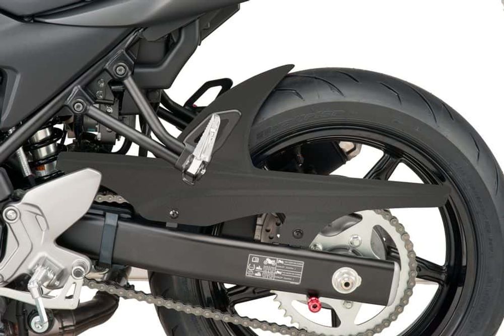 PUIG 5019J Hinterradabdeckungen   passend fuer SUZUKI SFV650 GLADIUS Mattschwarz