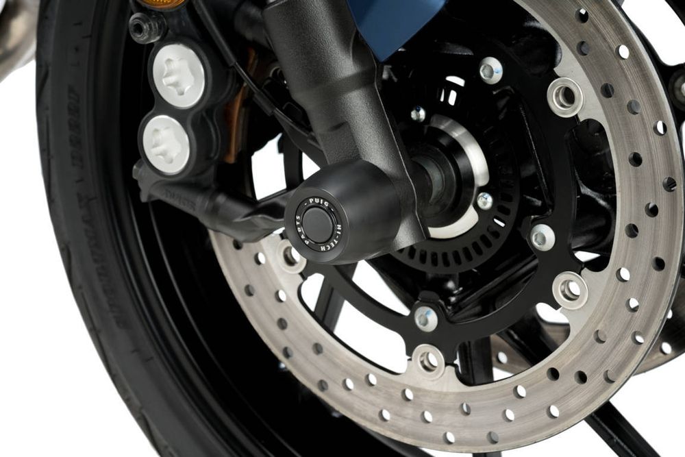 PUIG 20115N Vorderachsregler PHB19  passend fuer YAMAHA MT-09 Schwarz