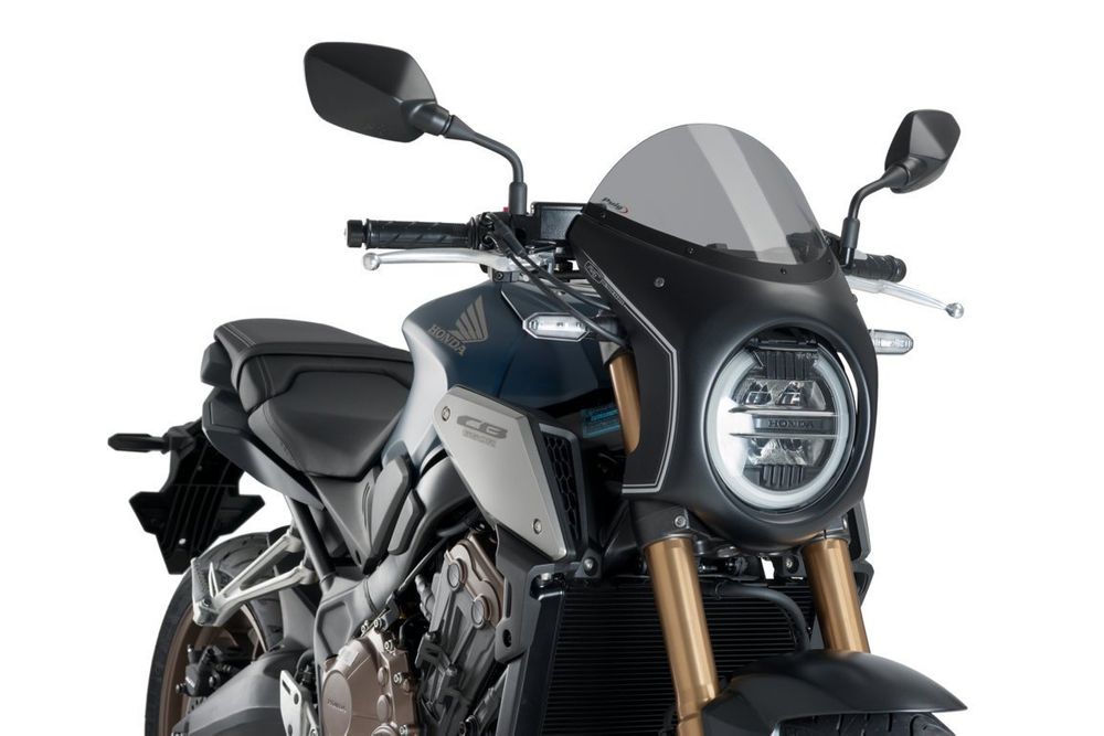 PUIG 3133H Retro-Verkleidungscheibe  passend fuer HONDA CB1000R NEO SPORTS CAFE Getönt