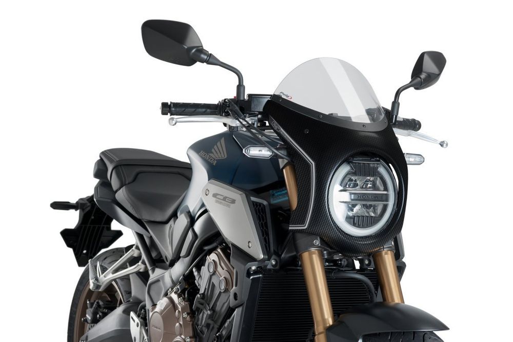 PUIG 3143W Retro-Verkleidungscheibe  passend fuer HONDA CB1000R NEO SPORTS CAFE Transparent