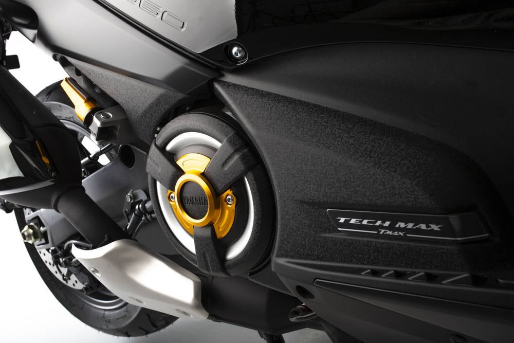 PUIG 9855O Kupplungsabdeckung  passend fuer YAMAHA T-MAX 530 Gold