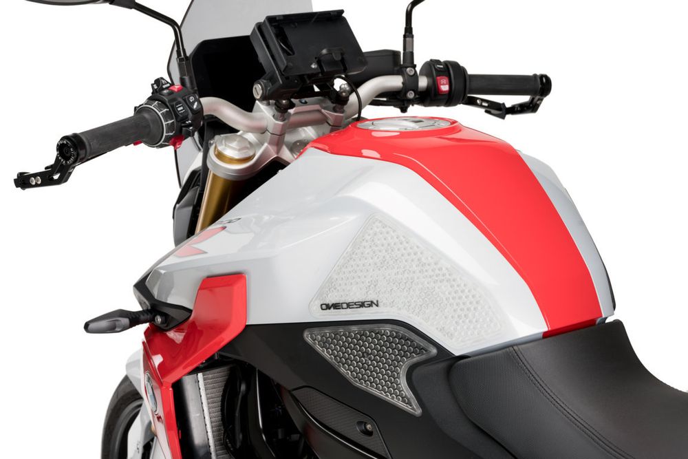 PUIG 20599W Seitliche Tankprotektor  passend fuer BMW F900R Transparent