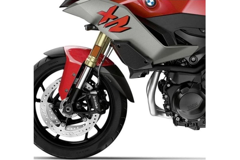 PUIG 20303N Verlängerung des vorderen Schutzblechs  passend fuer BMW F900XR Schwarz