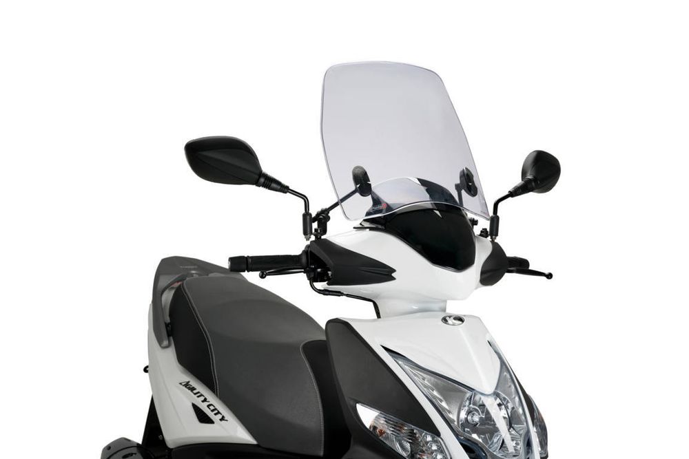 PUIG 20529W Rollerscheibe Trafic  passend fuer KYMCO AGILITY 50 CITY 4T Transparent