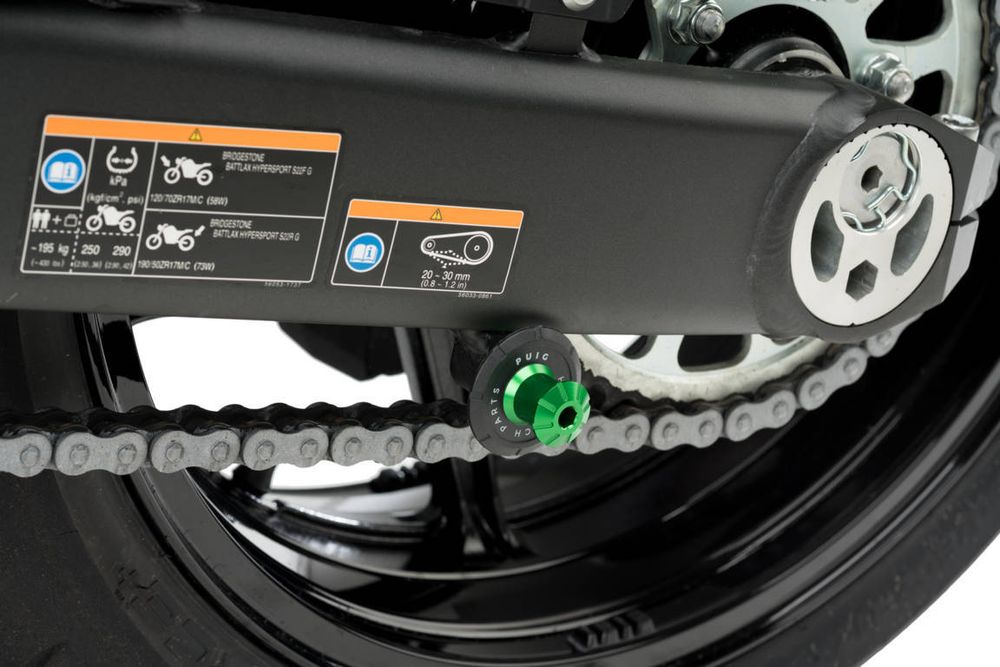 PUIG 9259V Schwingenschutzen PRO  passend fuer HONDA NT650V DEAUVILLE Grün