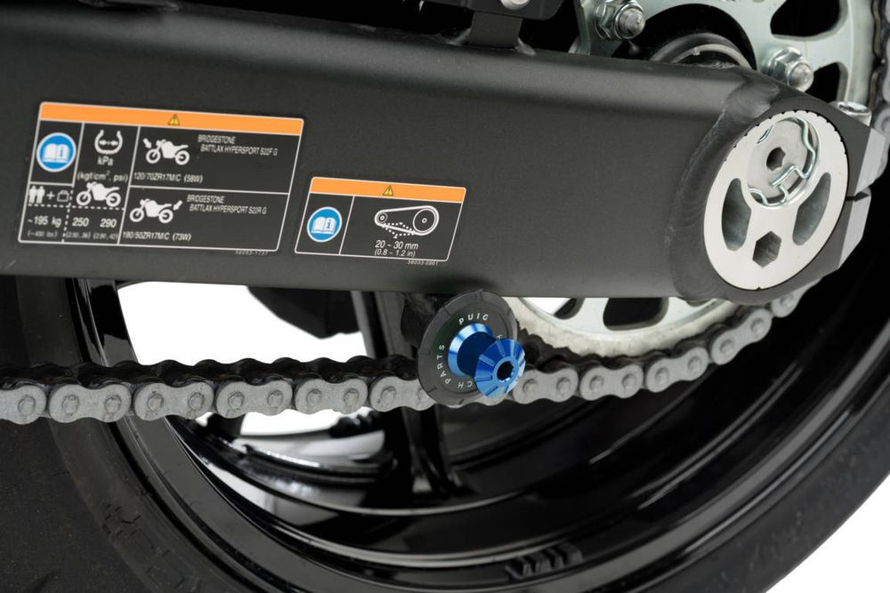 PUIG 9259A Schwingenschutzen PRO  passend fuer HONDA NT650V DEAUVILLE Blau