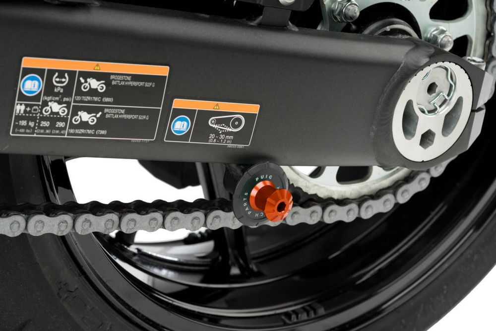 PUIG 9259T Schwingenschutzen PRO  passend fuer HONDA NT650V DEAUVILLE Orange