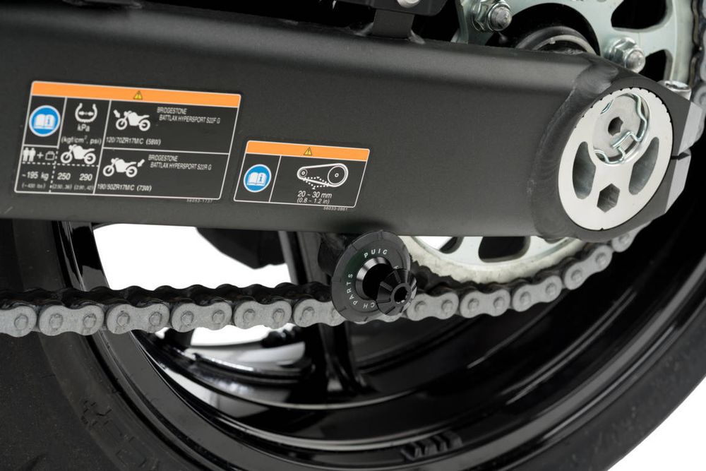 PUIG 9259N Schwingenschutzen PRO  passend fuer HONDA NT650V DEAUVILLE Schwarz
