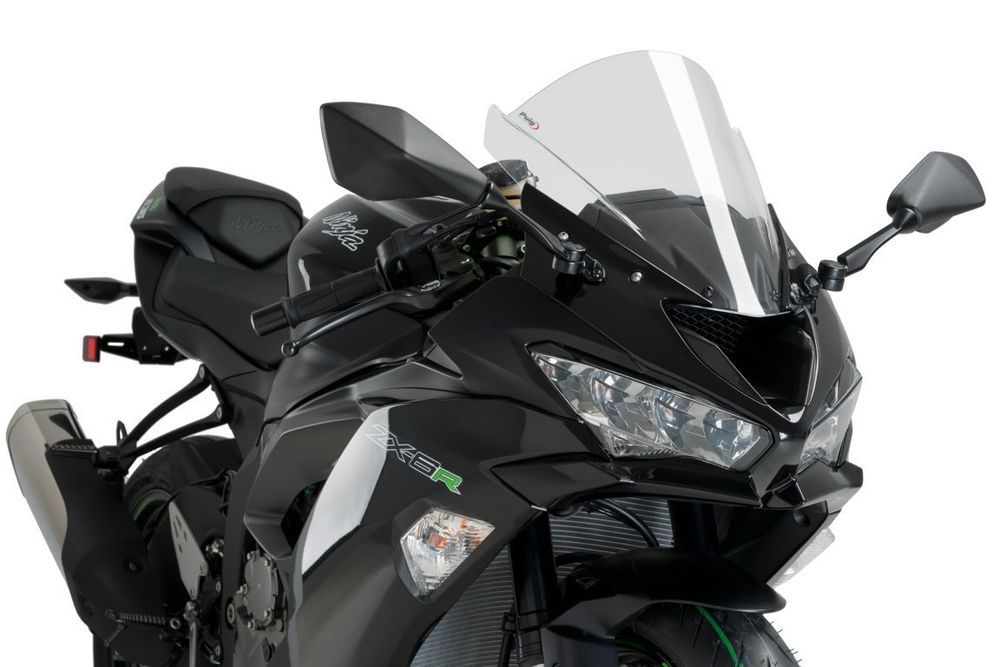 PUIG 3177W Z-Racing Scheibe  passend fuer KAWASAKI ZX-6R NINJA Transparent