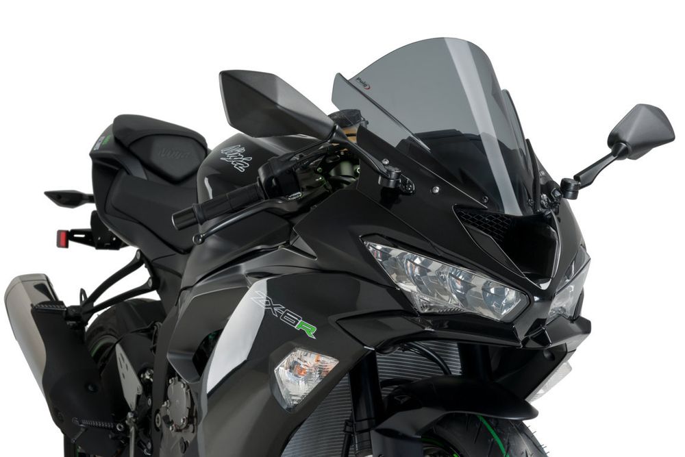 PUIG 3177F Z-Racing Scheibe  passend fuer KAWASAKI ZX-6R NINJA Stark getönt