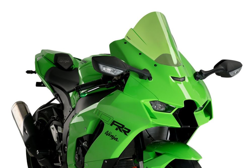 PUIG 20541V Z-Racing Scheibe  passend fuer KAWASAKI ZX-10RR Grün
