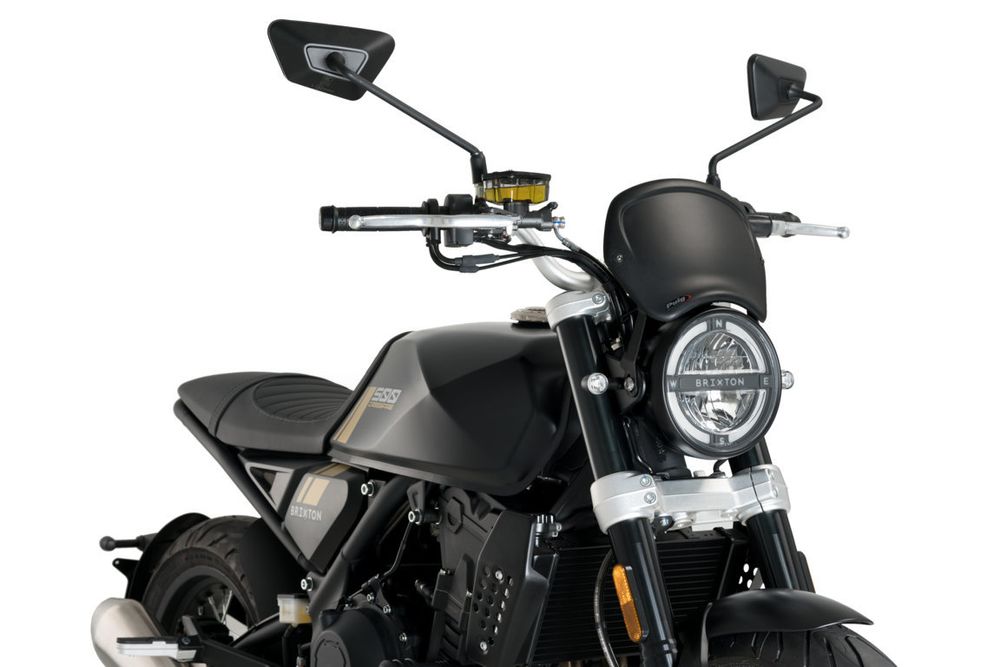 PUIG 3591J Frontplatte ABS  passend fuer YAMAHA XSR700 Mattschwarz
