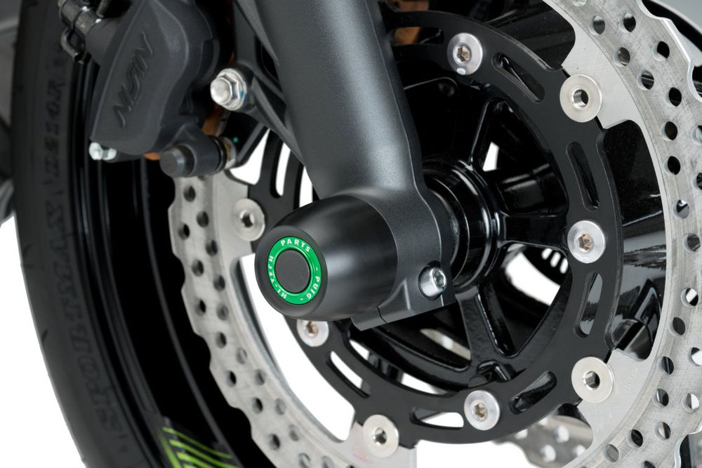 PUIG 20027N Vorderachsregler PHB19  passend fuer KAWASAKI Z800 Schwarz