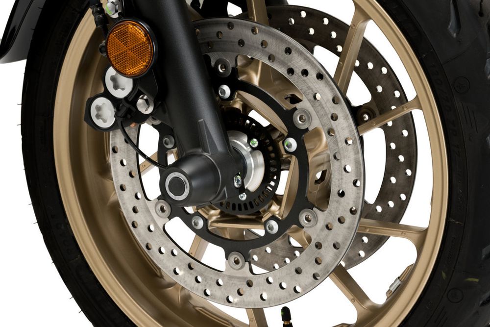 PUIG 20028N Vorderachsregler PHB19  passend fuer YAMAHA MT-07 Schwarz