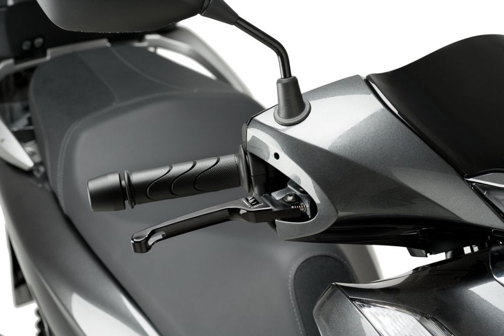 PUIG 20394N Mopedhebel  passend fuer HONDA FORZA 125 Schwarz