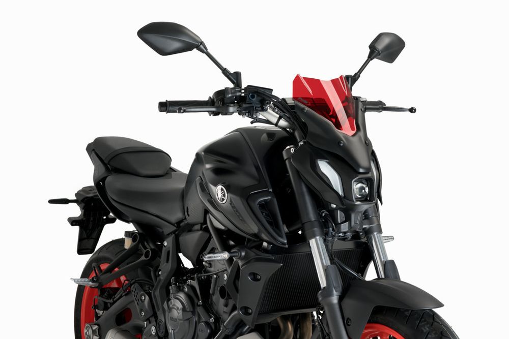 PUIG 20618R New Generation Sport  passend fuer YAMAHA MT-07 Rot
