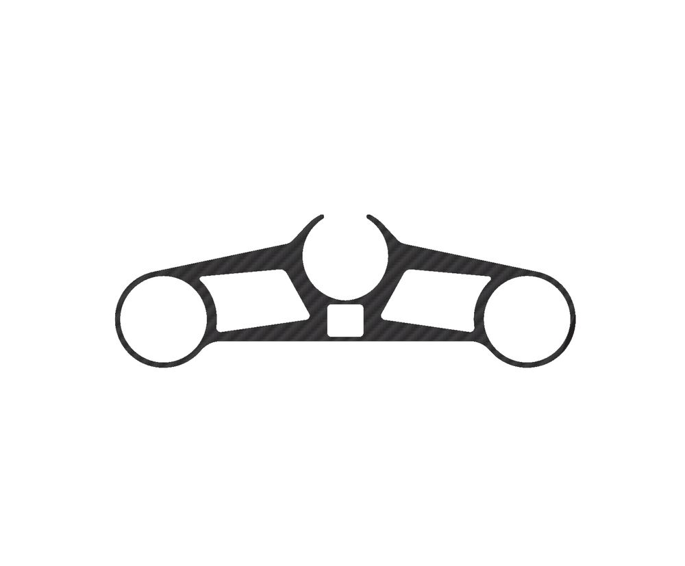 PUIG 21181C Yoke Protector Xtreme  passend fuer HONDA CBR500R Carbon look