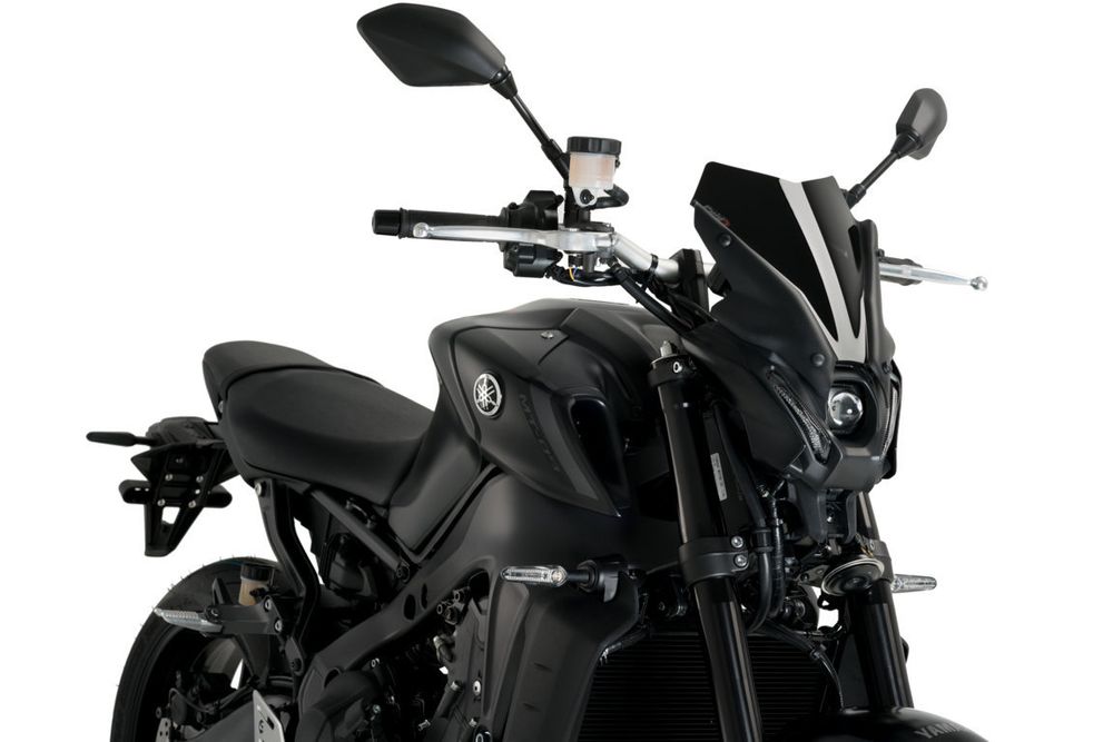 PUIG 20644N New Generation Sport  passend fuer YAMAHA MT-09 SP Schwarz