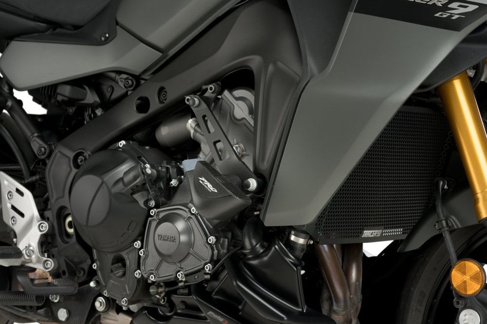 PUIG 20670N Sturzpads PRO  passend fuer YAMAHA MT-09 SP Schwarz