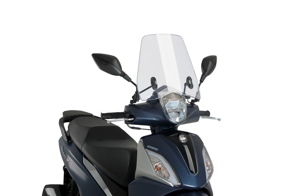 PUIG 20826W Rollerscheibe Urban  passend fuer SYM SYMPHONY 125 ie ST 4T AC E5 Transparent