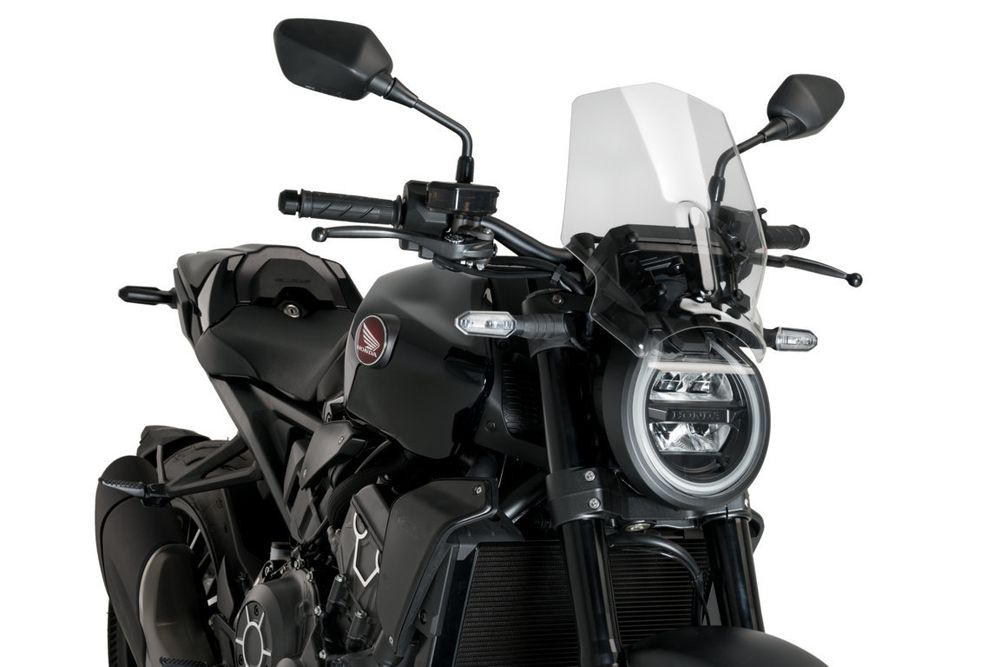 PUIG 20862W New Generation Sport  passend fuer HONDA CB1000R BLACK EDITION Transparent