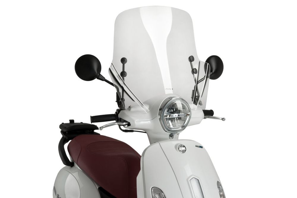 PUIG 20846W T.X.  passend fuer SYM FIDDLE 50 ie 4T AC E5 Transparent