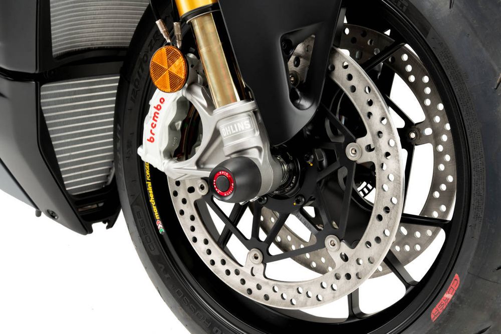 PUIG 20058N Vorderachsregler PHB19  passend fuer DUCATI PANIGALE V4S Schwarz