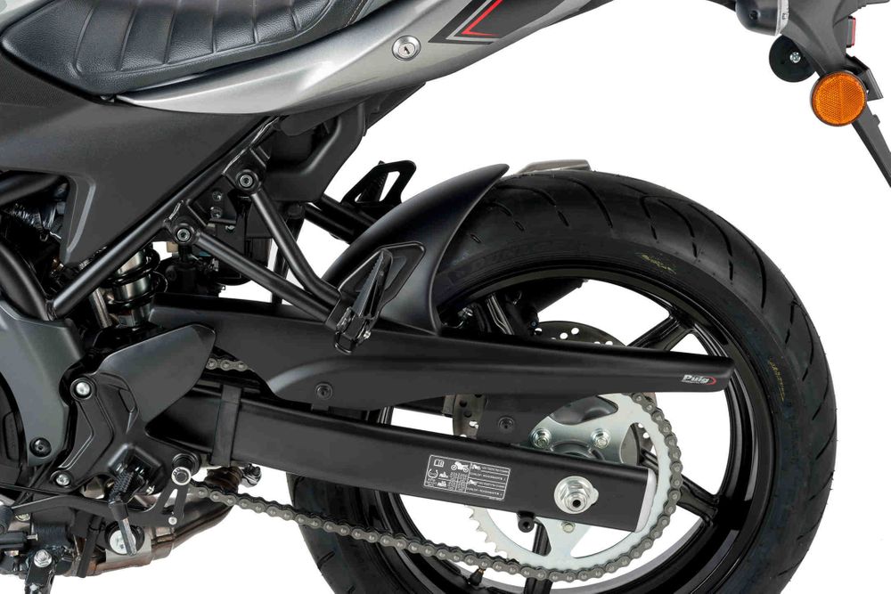 PUIG 5019J Hinterradabdeckungen   passend fuer SUZUKI SFV650 GLADIUS Mattschwarz
