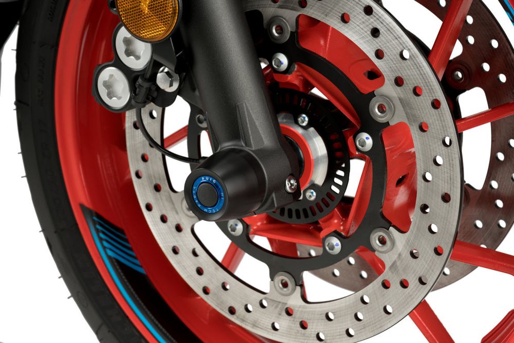 PUIG 20028N Vorderachsregler PHB19  passend fuer YAMAHA MT-07 Schwarz