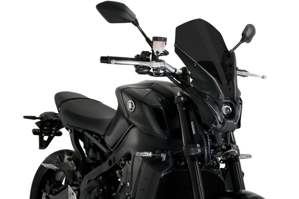 PUIG 20645N New Generation Touring  passend fuer YAMAHA MT-09 SP Schwarz