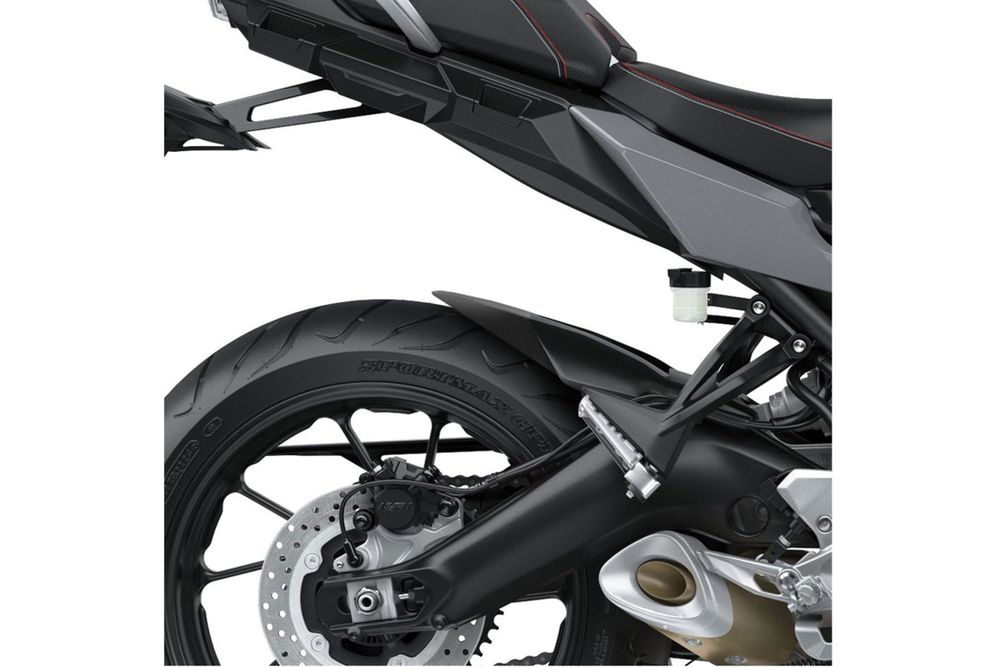 PUIG 0016J Kotflügelverlängerung  passend fuer YAMAHA TRACER 900 GT Mattschwarz