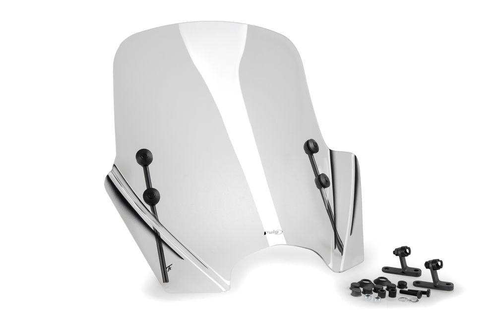 PUIG 21741W T.X.  passend fuer KYMCO AGILITY S 125I CBS E5 Transparent