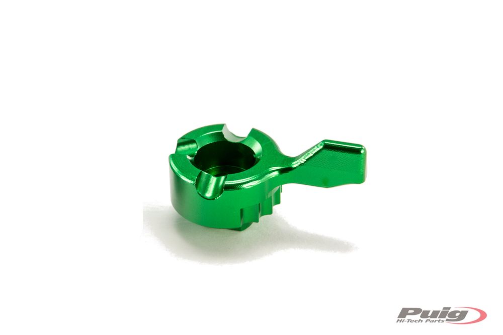 PUIG 5749V Ersatzteile - Wähler Hebel 2.0  passend fuer KAWASAKI KLE500 Grün