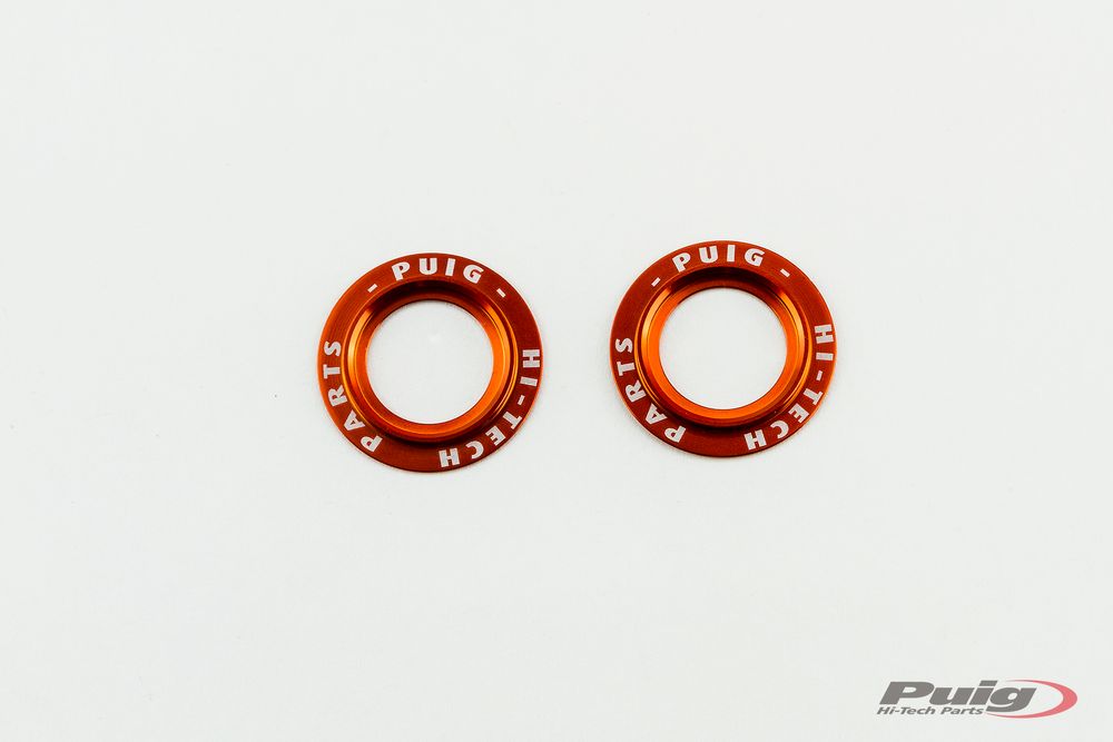PUIG 20271T Ersatzteile - Ringsatz  passend fuer TRIUMPH DAYTONA 675 Orange