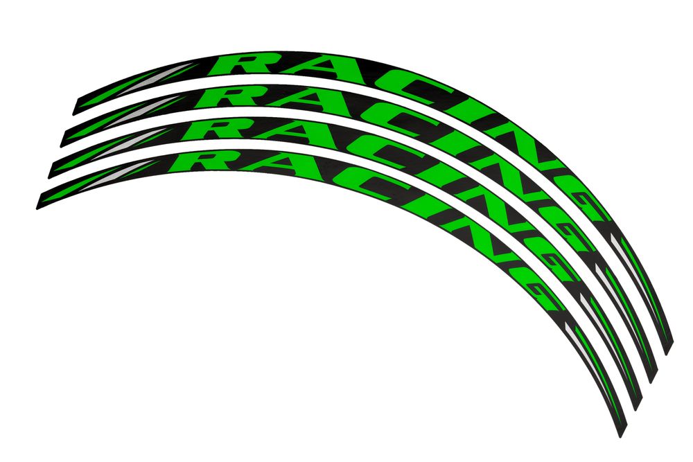 PUIG 5121V Rim Strips  passend fuer UNIVERSAL UNIVERSAL Grün