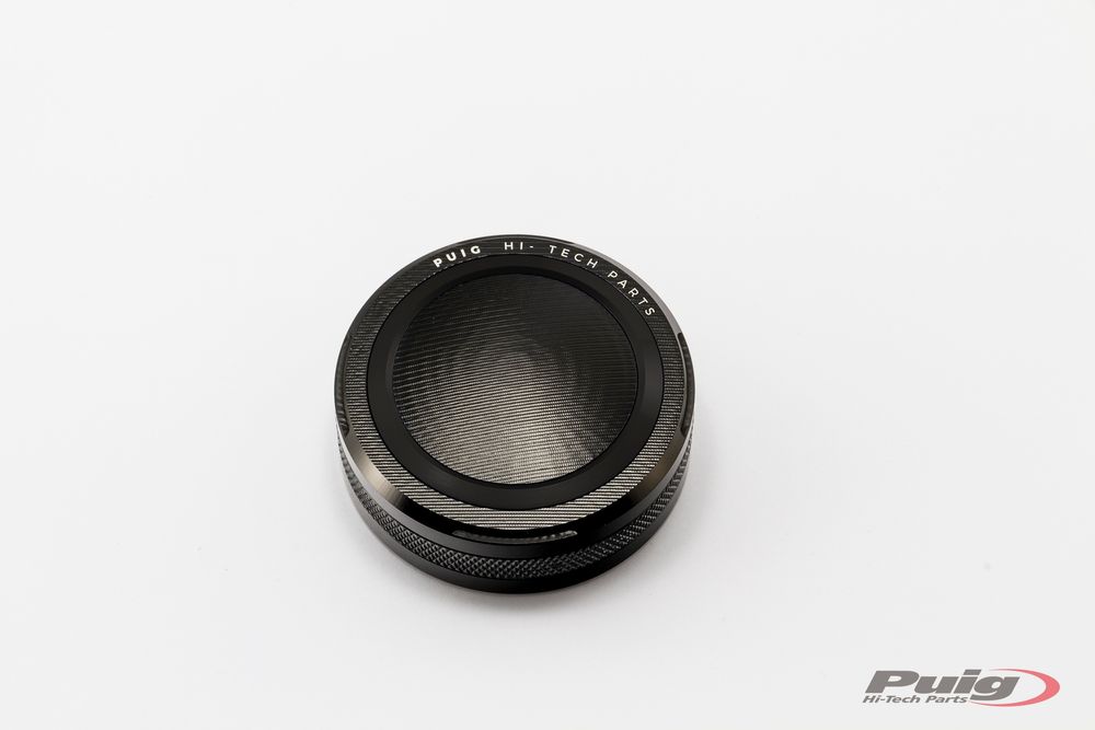 PUIG 9272N Vorderer Bremsflüssigkeitsbehälterdeckel  passend fuer BMW F800R Schwarz