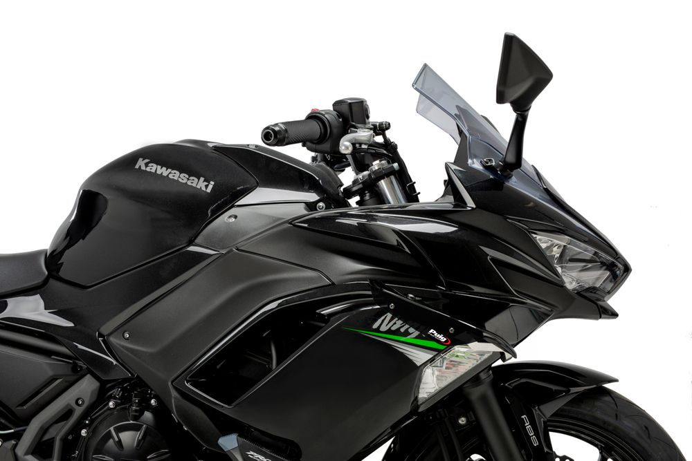 PUIG 3882N Sport Side Spoiler  passend fuer KAWASAKI NINJA 650 Schwarz