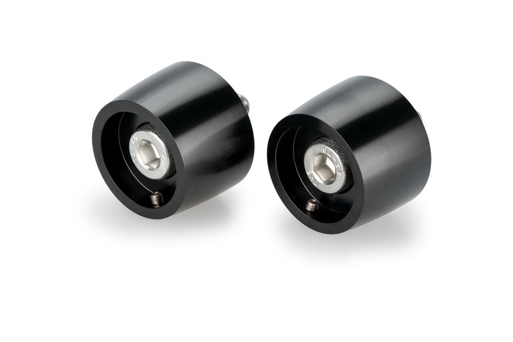 PUIG 22096N Thruster Lenkerenden  passend fuer YAMAHA MT-09 SP Schwarz