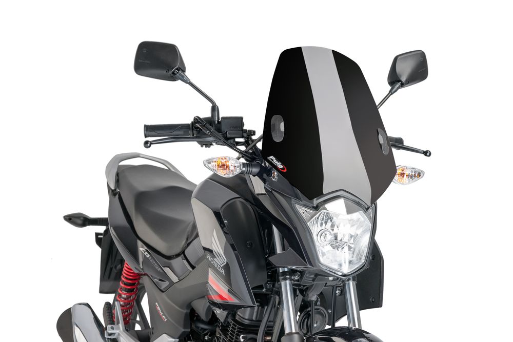 PUIG 7726N New Generation Sport  passend fuer HONDA CB125F Schwarz