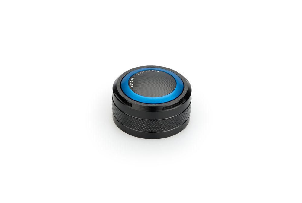 PUIG 20533A Kupplungsflüssigkeitsbehälterdeckel  passend fuer KAWASAKI NINJA H2 SX Blau