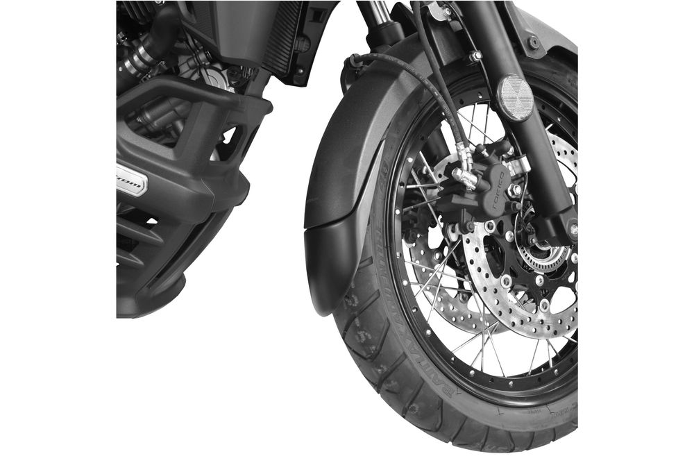 PUIG 6159N Verlängerung des vorderen Schutzblechs  passend fuer SUZUKI DL650 V-STROM Schwarz