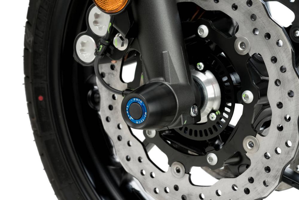 PUIG 20028N Vorderachsregler PHB19  passend fuer YAMAHA MT-07 Schwarz