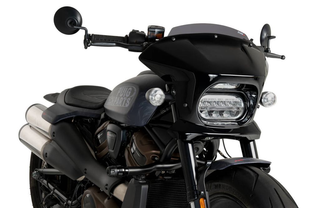 PUIG 21325F Fury  passend fuer HARLEY DAVIDSON SPORTSTER S RH1250S Stark getönt
