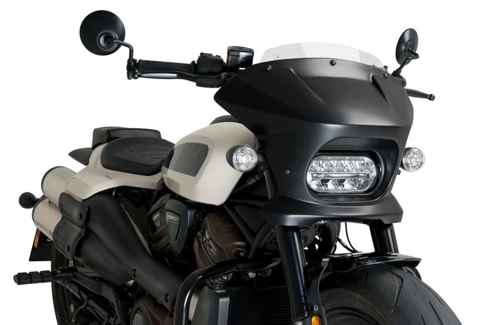 PUIG 21587W Fury  passend fuer HARLEY DAVIDSON SPORTSTER S RH1250S Transparent