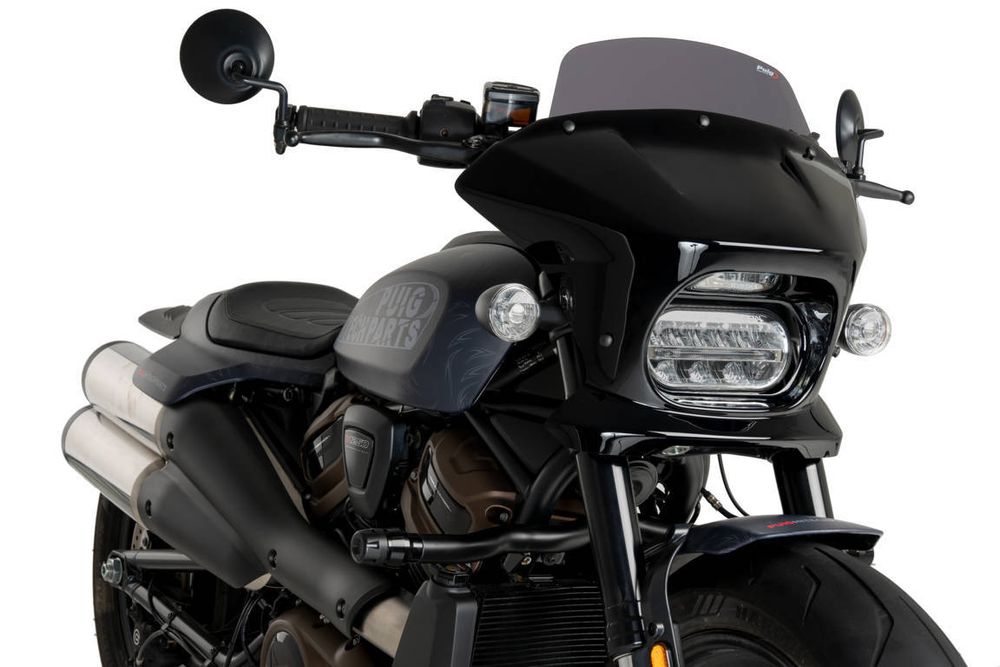 PUIG 21581F Fury  passend fuer HARLEY DAVIDSON SPORTSTER S RH1250S Stark getönt